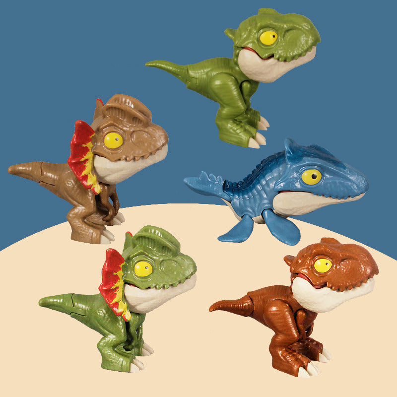 Interactive Finger Biting Dino Toy Set