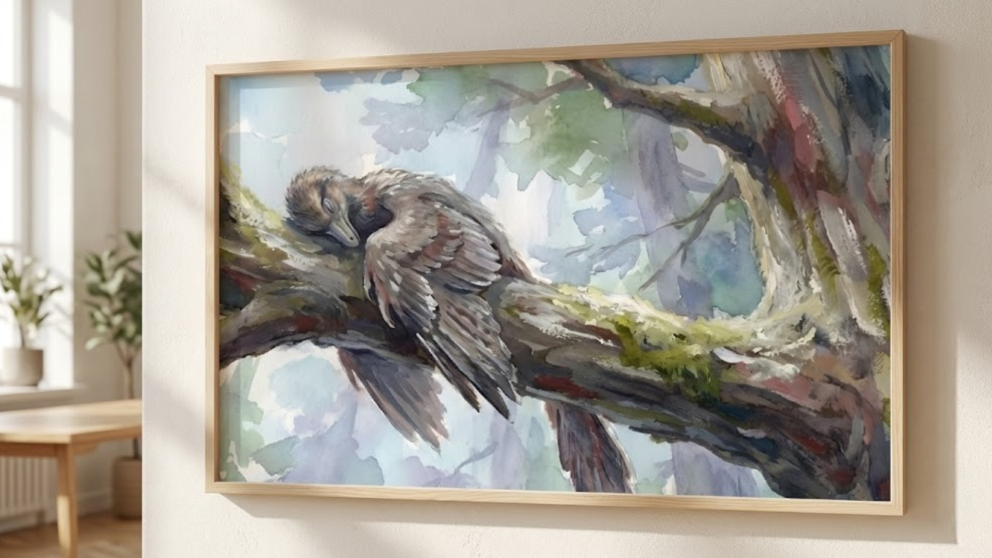 Archaeopteryx poster (Feathers Before Flight)