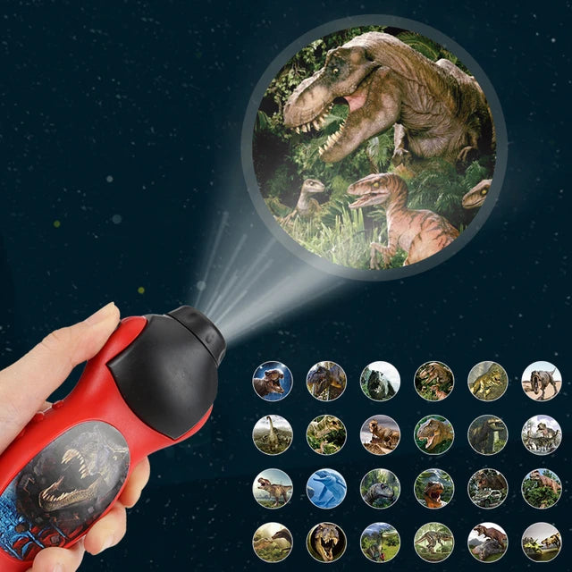 Dinosaur Night Projector