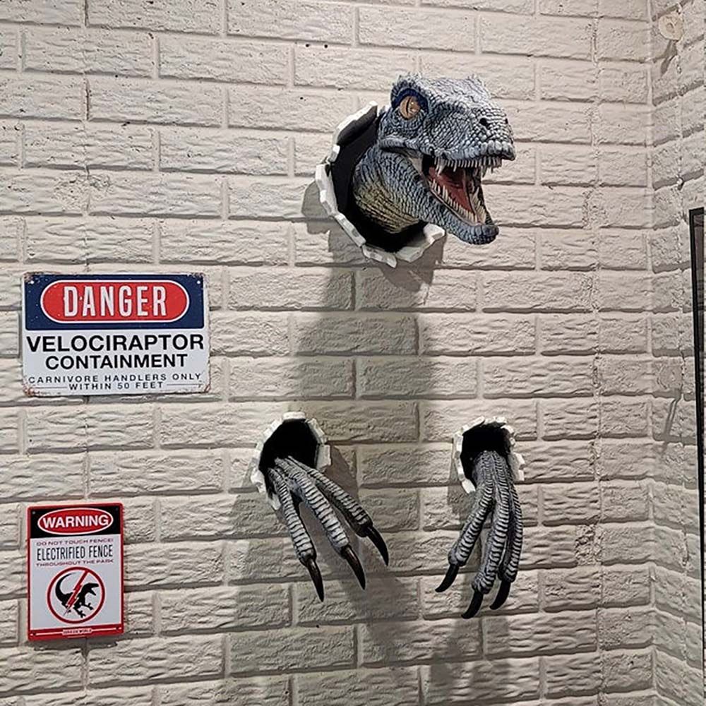 Hot 3D Wall Dinosaur Sculpture