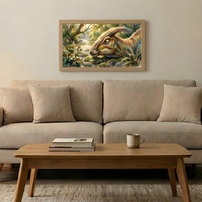 Parasaurolophus | Sleeping Dinosaurs Posters