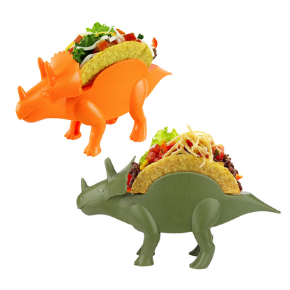 Tricerataco Dinosaur Taco Holder – Fun & Functional! 2 Taco's hold