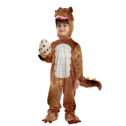 Lifelike T-Rex Dinosaur Onesie/Costume for Kids – Realistic 3D Design & Complete Set