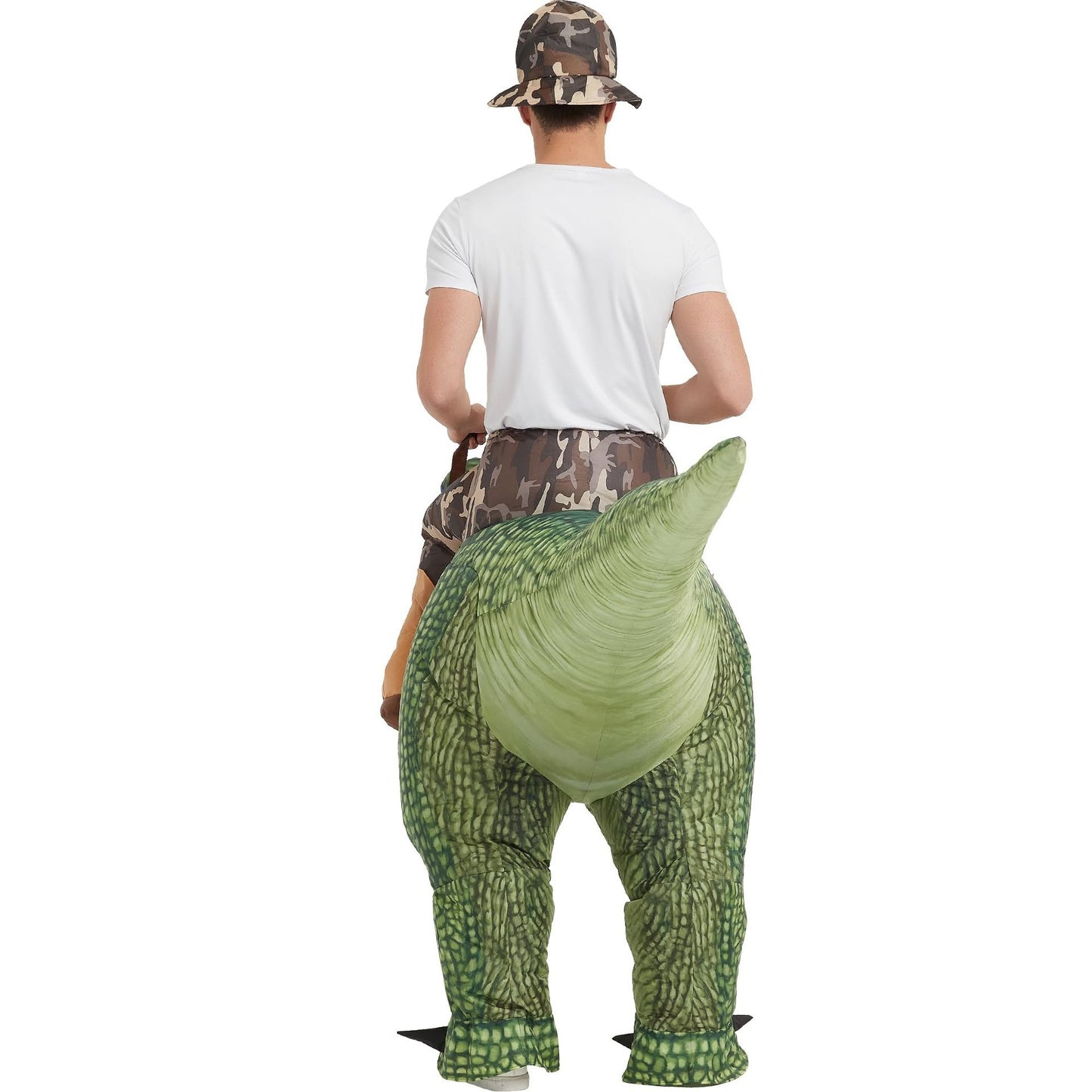 Inflatable Ride-On T-Rex Dinosaur Costume